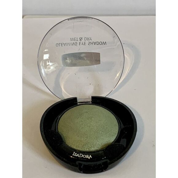 IsaDora Gleaming Eye Shadow Wet & Dry .07 oz 2.1 Color 85 Pistachio Green Rare - Picture 6 of 8